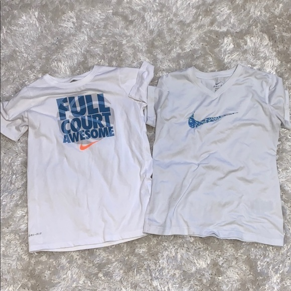 Nike white t shirt bundle